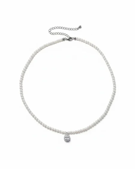 سنسال بأحجار اللؤلؤ