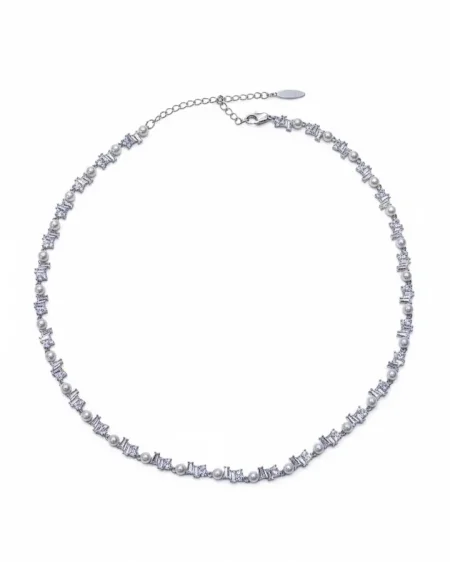 سنسال تنس بأحجار الزركون واللؤلؤ