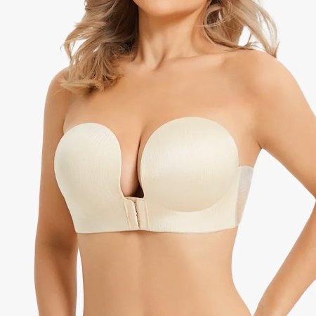 Strapless bra